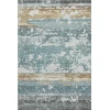 Addison Mayfield Teal AMF2398 - 8ft. Round Rug