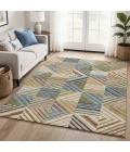 Addison Mayfield Brown AMF2399 - 8ft. Round Rug