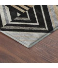 Addison Mayfield Black AMF2399 - 8ft. Round Rug