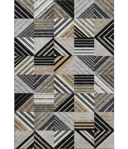 Addison Mayfield Black AMF2399 - 8ft. Round Rug