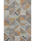 Addison Mayfield Orange AMF2399 - 8ft. Round Rug