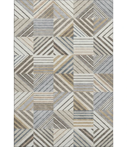 Addison Mayfield Ivory AMF2399 - 8ft. Round Rug