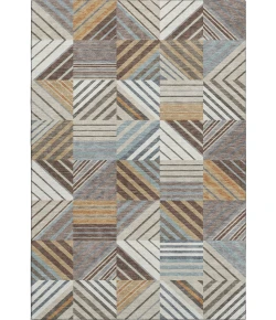 Addison Mayfield Brown AMF2399 - 8ft. Round Rug