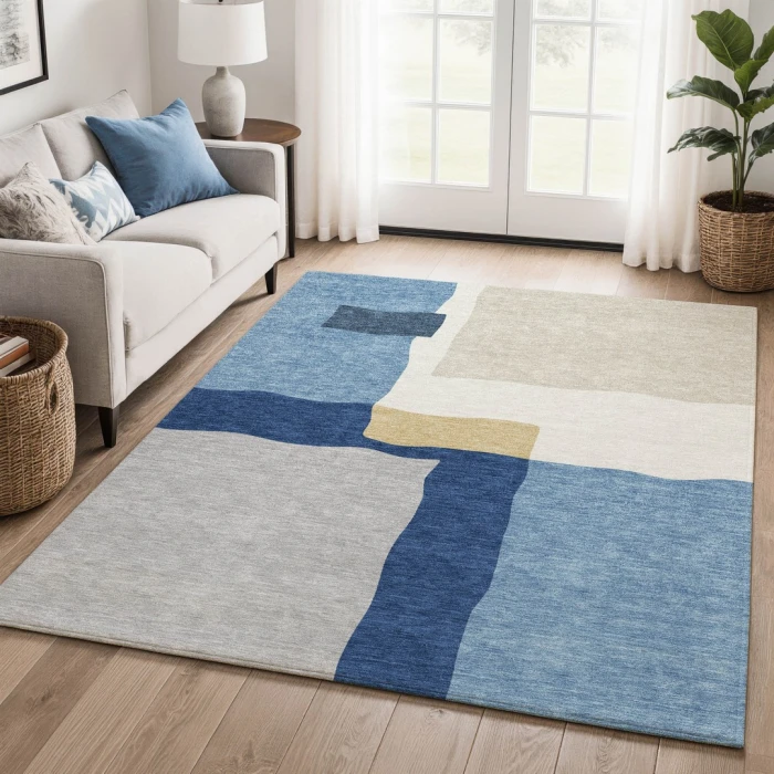 Addison Mayfield Blue AMF2400 5ft. x 7ft. 6in. Rect. Rug