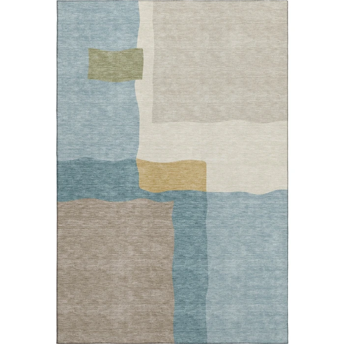 Addison Mayfield Teal AMF2400 - 8ft. Round Rug