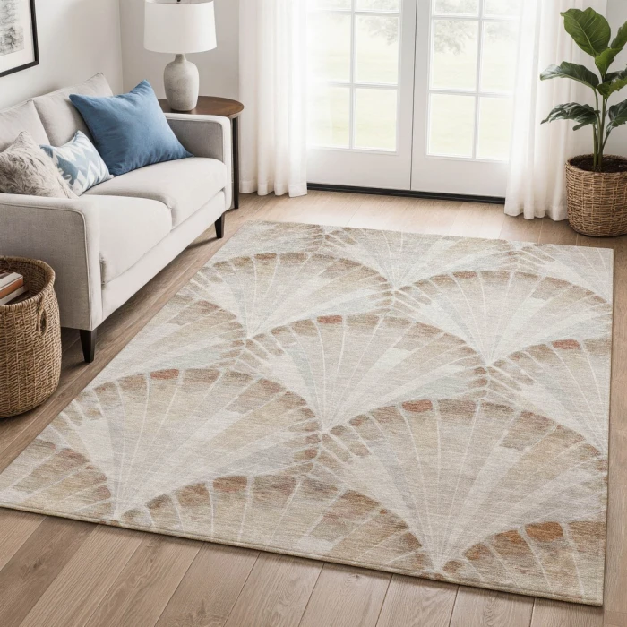 Addison Mayfield Brown AMF2401 5ft. x 7ft. 6in. Rect. Rug
