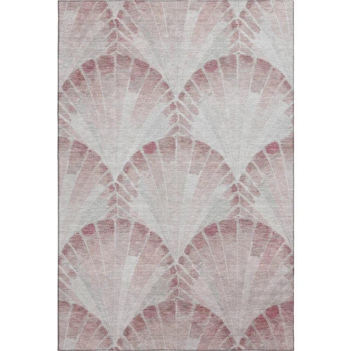 Addison Mayfield Pink AMF2401 - 8ft. Round Rug