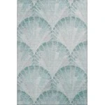 Addison Mayfield Teal AMF2401 5ft. x 7ft. 6in. Rect. Rug