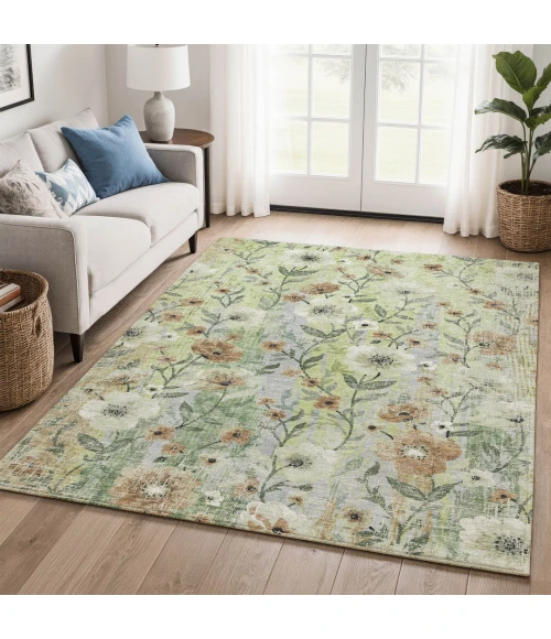 Addison Mayfield Green AMF2403 8ft. x 10ft. Rect. Rug