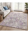Addison Mayfield Purple AMF2403 9ft. x 12ft. Rect. Rug