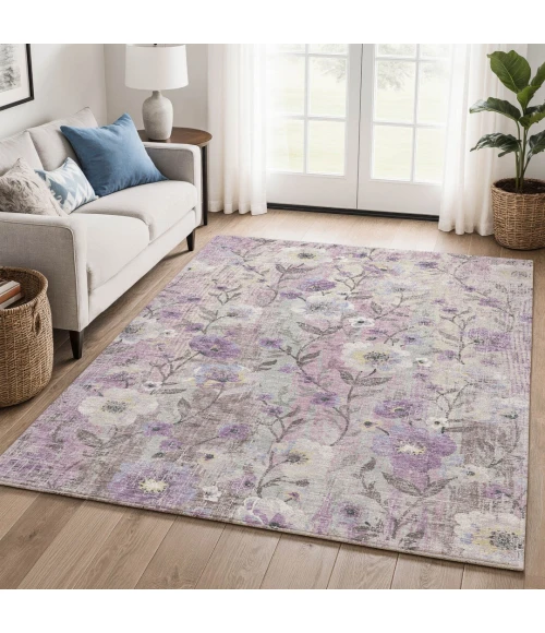 Addison Mayfield Purple AMF2403 9ft. x 12ft. Rect. Rug
