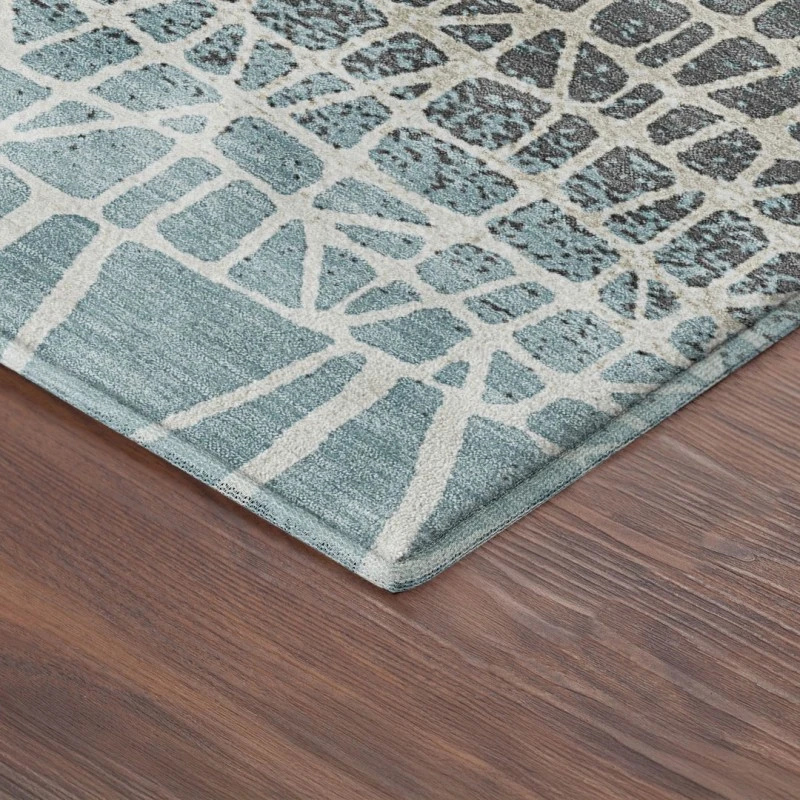 Addison Mayfield Teal AMF2404 2ft. 3in. x 7ft. 6in. Rect. Rug