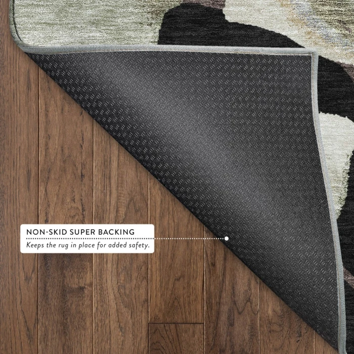Addison Mayfield Black AMF2405 - 8ft. Round Rug
