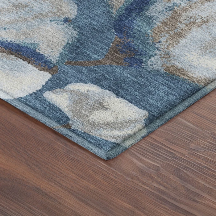 Addison Mayfield Blue AMF2405 - 8ft. Round Rug