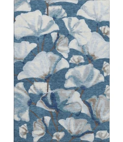 Addison Mayfield Blue AMF2405 - 8ft. Round Rug