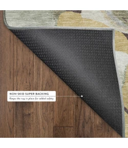 Addison Mayfield Gold AMF2405 - 8ft. Round Rug