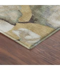 Addison Mayfield Gold AMF2405 - 8ft. Round Rug