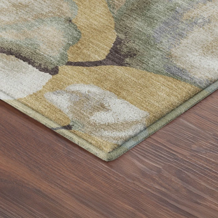 Addison Mayfield Gold AMF2405 - 8ft. Round Rug