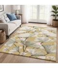 Addison Mayfield Gold AMF2405 - 8ft. Round Rug
