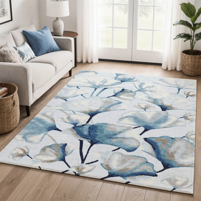 Addison Mayfield Blue AMF2405 5ft. x 7ft. 6in. Rect. Rug