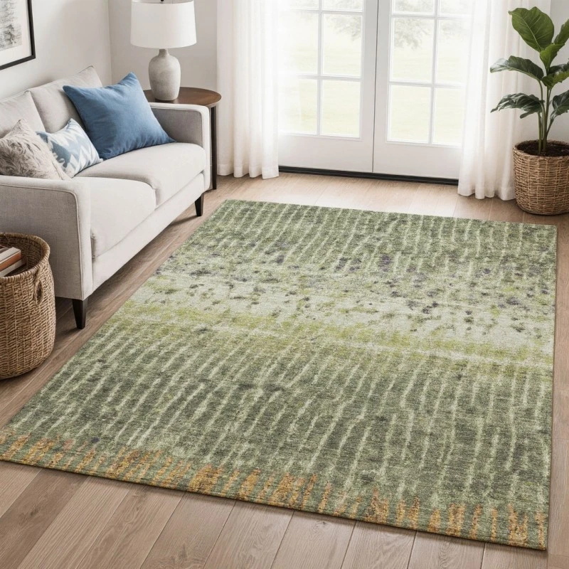 Addison Mayfield Green AMF2406 5ft. x 7ft. 6in. Rect. Rug