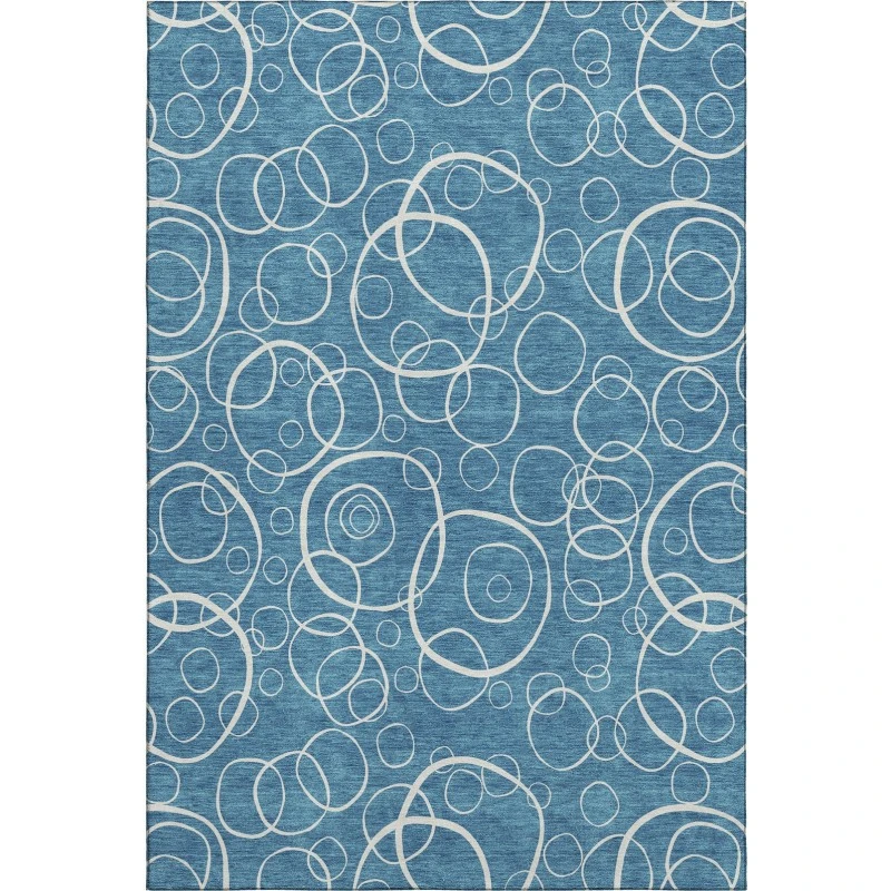 Addison Mayfield Teal AMF2407 8ft. x 10ft. Rect. Rug