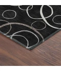 Addison Mayfield Black AMF2408 - 8ft. Round Rug