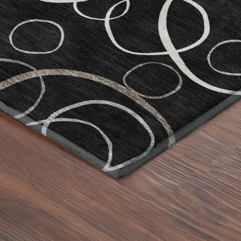 Addison Mayfield Black AMF2408 5ft. x 7ft. 6in. Rect. Rug