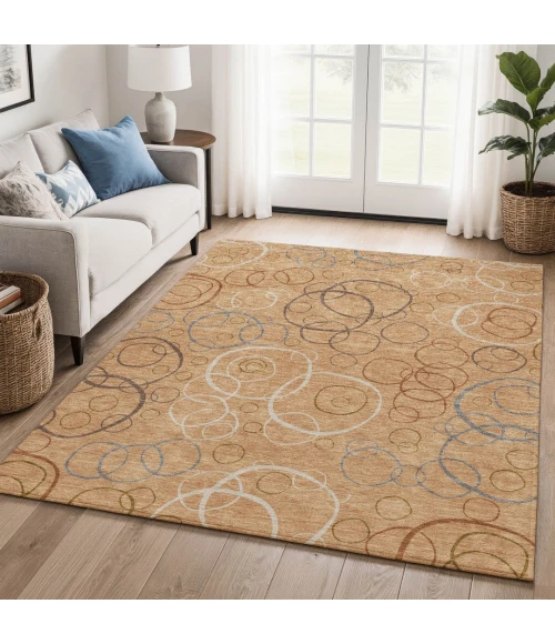 Addison Mayfield Orange AMF2408 8ft. x 10ft. Rect. Rug