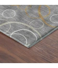 Addison Mayfield Gray AMF2408 - 8ft. Round Rug