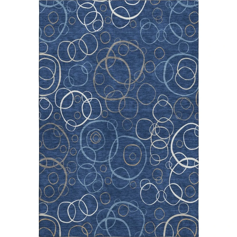 Addison Mayfield Blue AMF2408 8ft. x 10ft. Rect. Rug