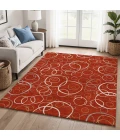 Addison Mayfield Red AMF2408 8ft. x 10ft. Rect. Rug