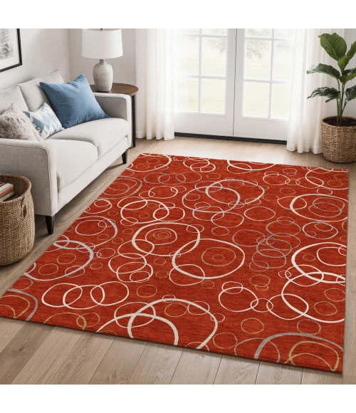 Addison Mayfield Red AMF2408 8ft. x 10ft. Rect. Rug