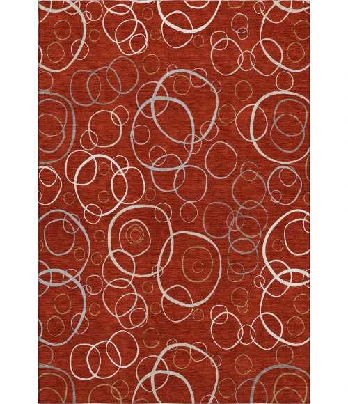 Addison Mayfield Red AMF2408 8ft. x 10ft. Rect. Rug