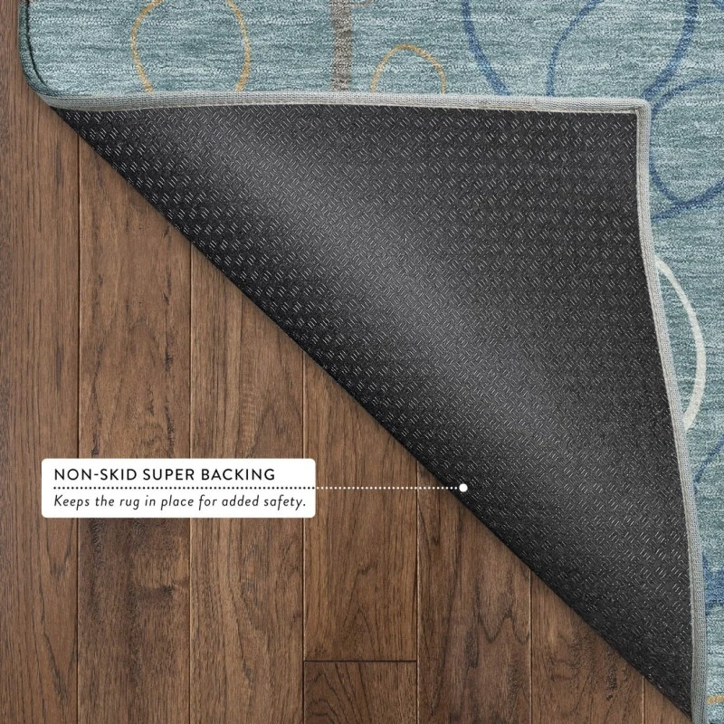 Addison Mayfield Teal AMF2408 5ft. x 7ft. 6in. Rect. Rug