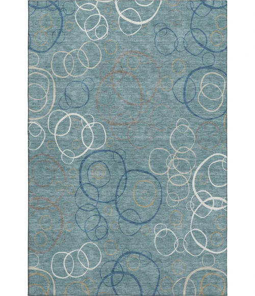 Addison Mayfield Teal AMF2408 8ft. x 10ft. Rect. Rug