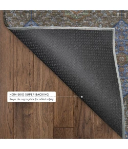 Addison Mayfield Brown AMF2410 - 8ft. Round Rug