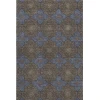 Addison Mayfield Brown AMF2410 - 8ft. Round Rug