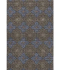 Addison Mayfield Brown AMF2410 - 8ft. Round Rug