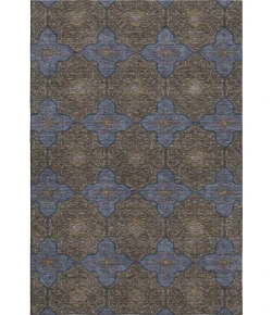 Addison Mayfield Brown AMF2410 - 8ft. Round Rug