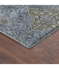 Addison Mayfield Blue AMF2410 - 8ft. Round Rug