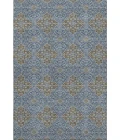 Addison Mayfield Blue AMF2410 - 8ft. Round Rug