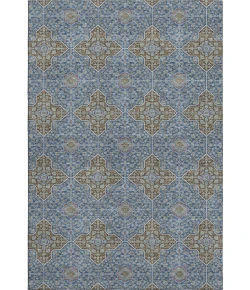 Addison Mayfield Blue AMF2410 - 8ft. Round Rug