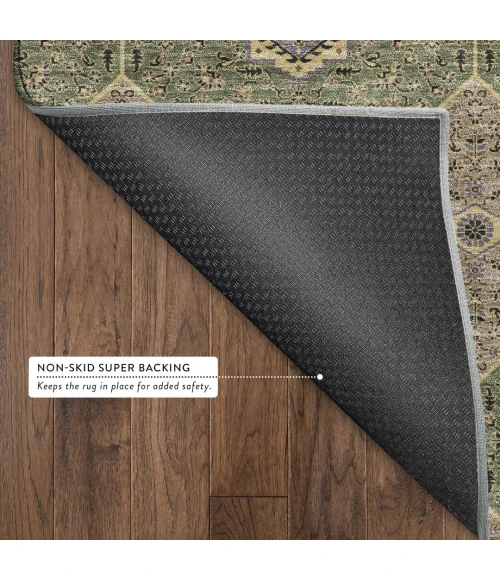 Addison Mayfield Green AMF2410 - 8ft. Round Rug