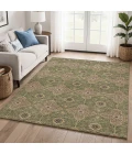 Addison Mayfield Green AMF2410 - 8ft. Round Rug