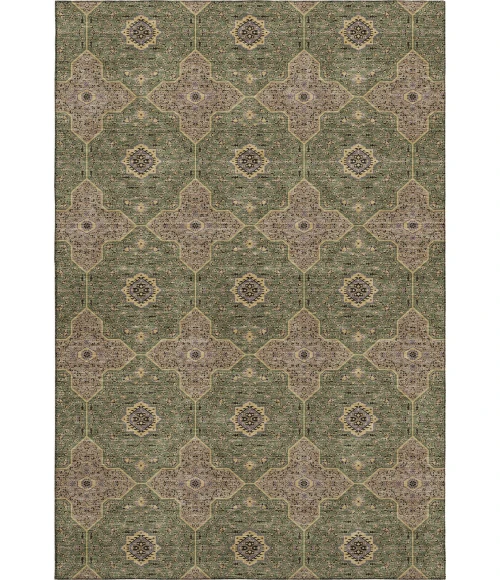 Addison Mayfield Green AMF2410 - 8ft. Round Rug