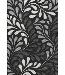 Addison Mayfield Black AMF2411 2ft. 3in. x 7ft. 6in. Rect. Rug