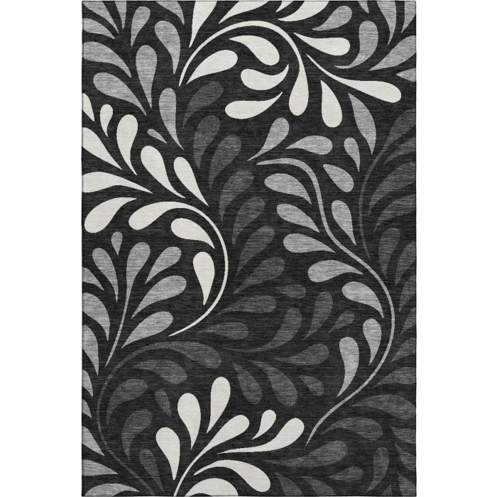 Addison Mayfield Black AMF2411 2ft. 3in. x 7ft. 6in. Rect. Rug