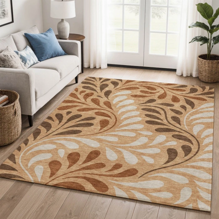 Addison Mayfield Orange AMF2411 2ft. 3in. x 7ft. 6in. Rect. Rug