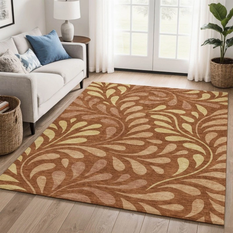 Addison Mayfield Orange AMF2411 8ft. x 10ft. Rect. Rug